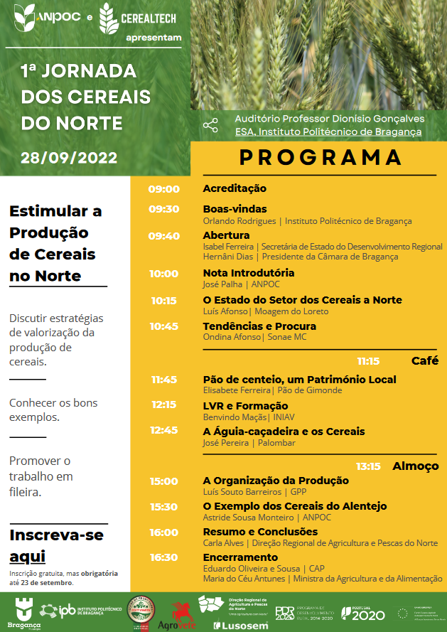 1ª Jornada dos Cereais do Norte